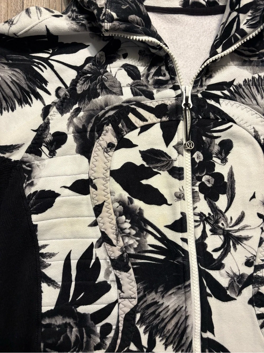 Lululemon floral scuba jacket